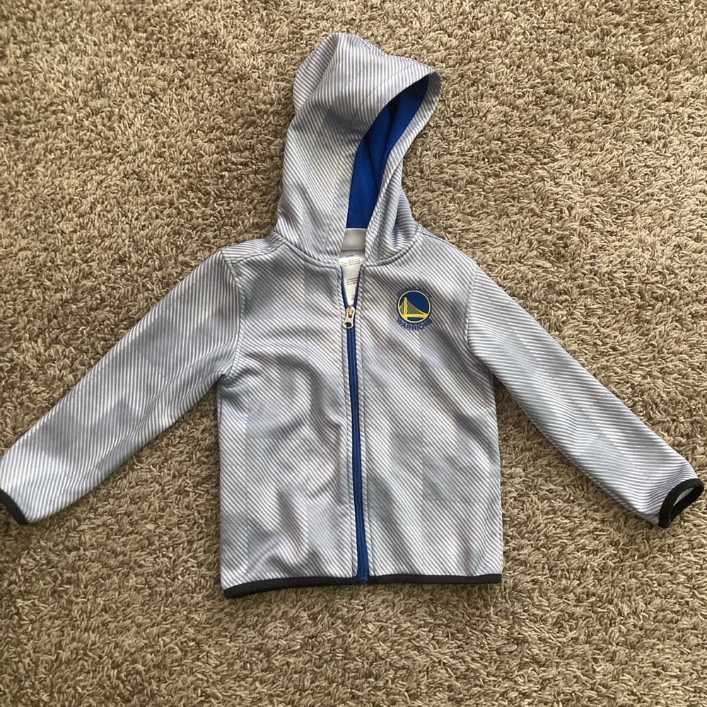 Kids Golden State Warriors Hooded Jacket 4T
